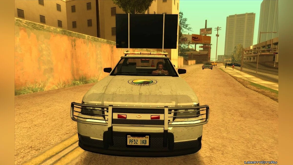 GTA 5 Vapid Utility Arrow Board LSDOT / GTA San Andreas
