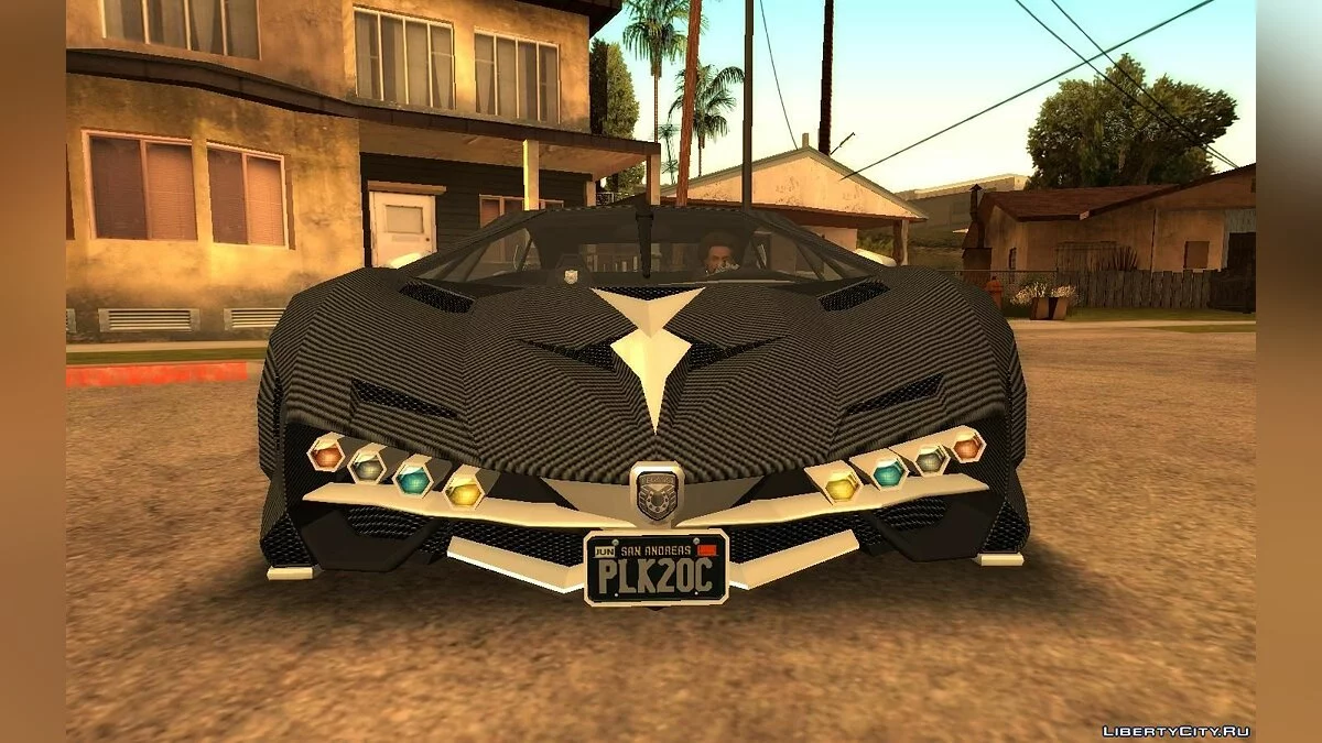 GTA 5-ar Pegassi Lampo K20 Carbon / GTA San Andreas