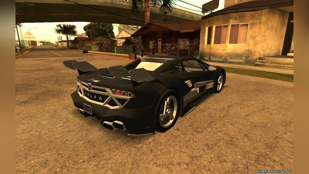 GTA 5-ar Pegassi Lampo K20 Carbon / GTA San Andreas