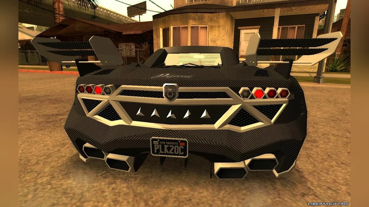 GTA 5-ar Pegassi Lampo K20 Carbon / GTA San Andreas