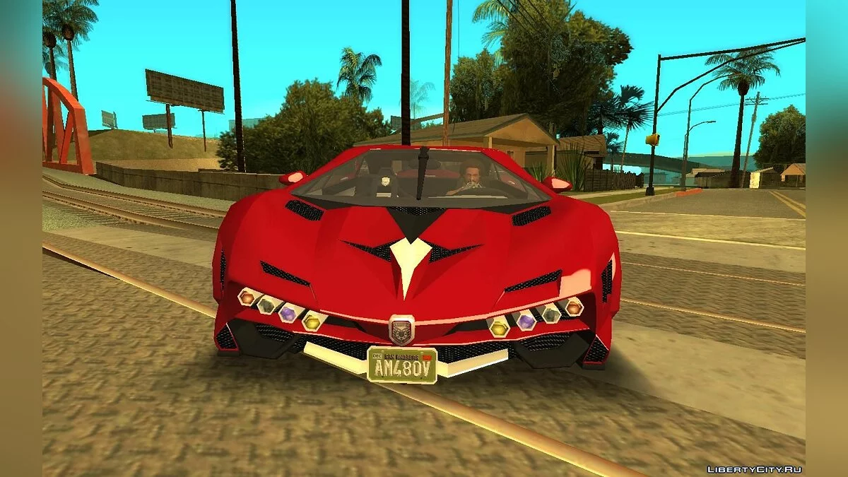 سيارة بيغاسي لامبو X20 eXtreme على طراز GTA 5 / جي تي إيه سان أندرياس