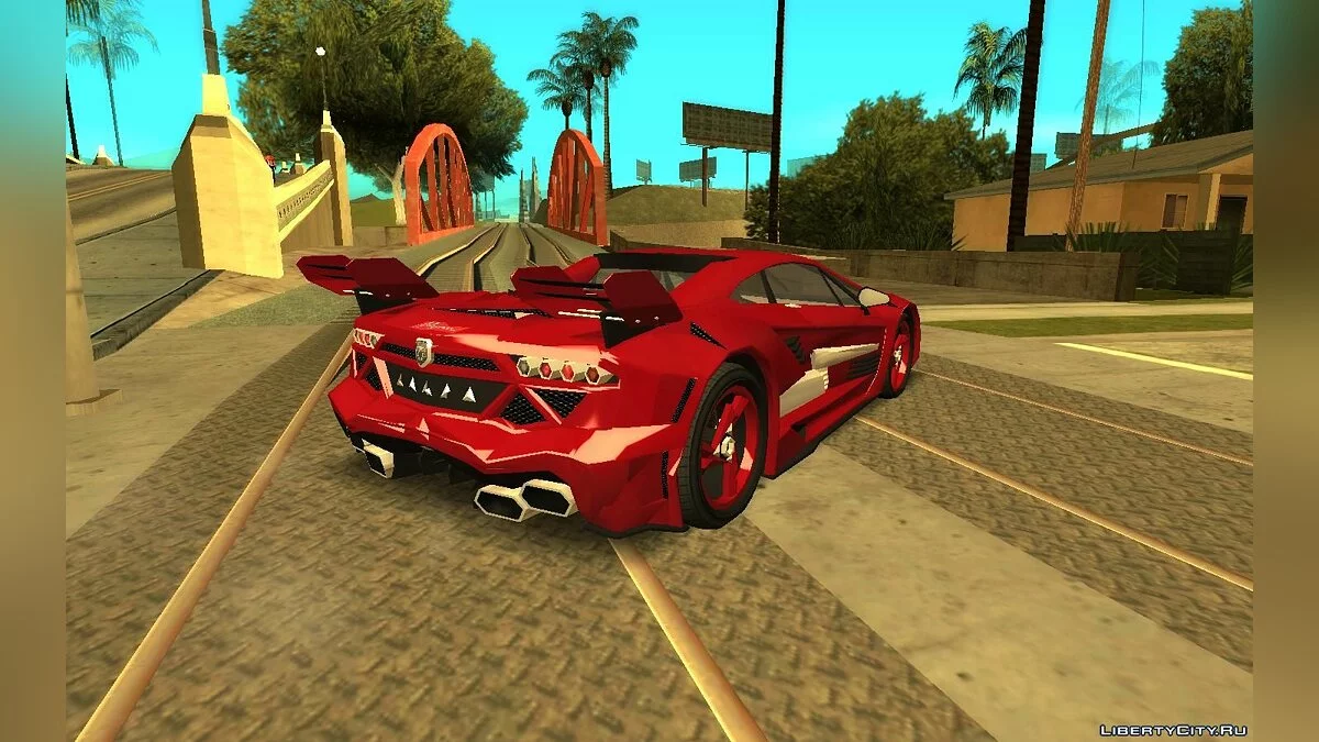 سيارة بيغاسي لامبو X20 eXtreme على طراز GTA 5 / جي تي إيه سان أندرياس