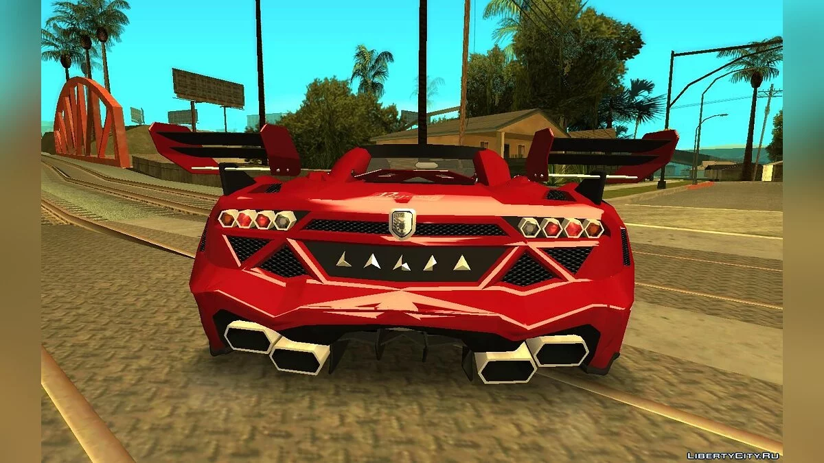 سيارة بيغاسي لامبو X20 eXtreme على طراز GTA 5 / جي تي إيه سان أندرياس