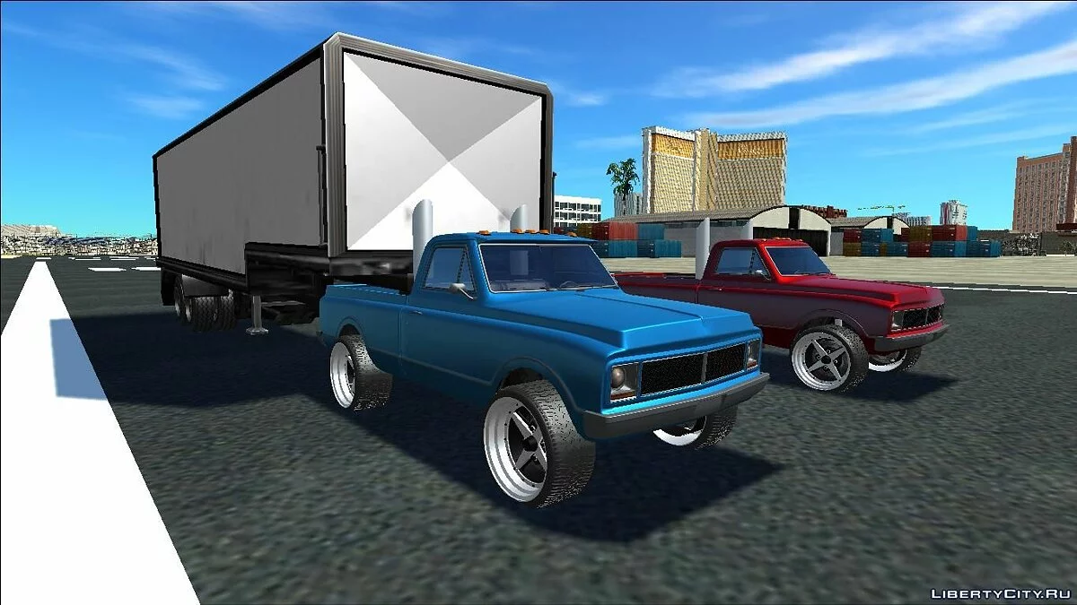 GTA 5 Declasse Yosemite Lifted Truck / GTA San Andreas