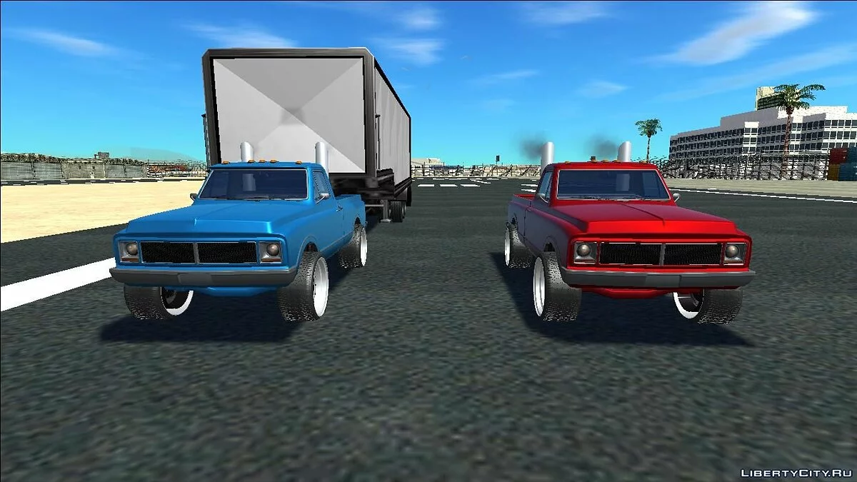 GTA 5 Declasse Yosemite Lifted Truck / GTA San Andreas
