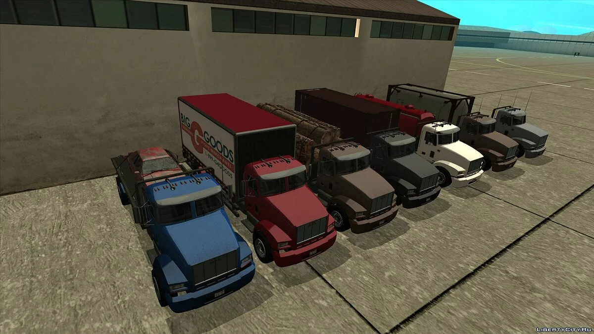 GTA 5 MTL Flatbed / GTA San Andreas