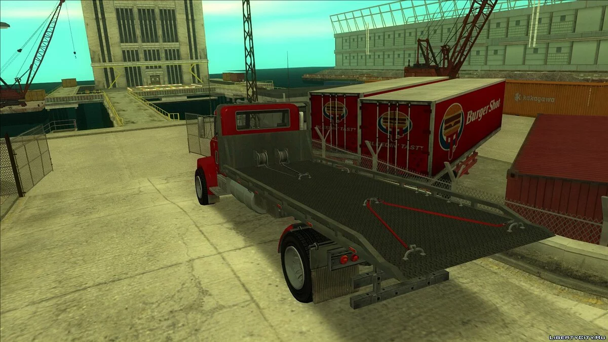 GTA 5 MTL Flatbed / GTA San Andreas