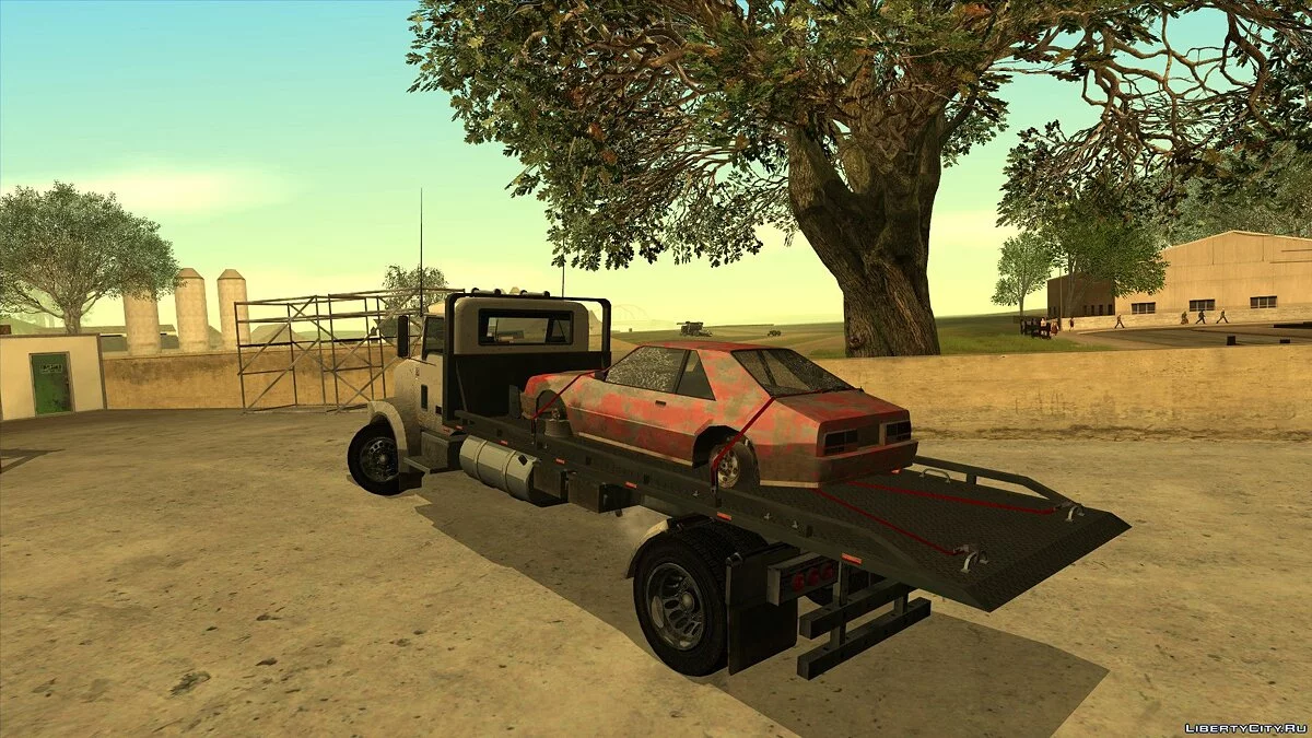 GTA 5 MTL Flatbed / GTA San Andreas