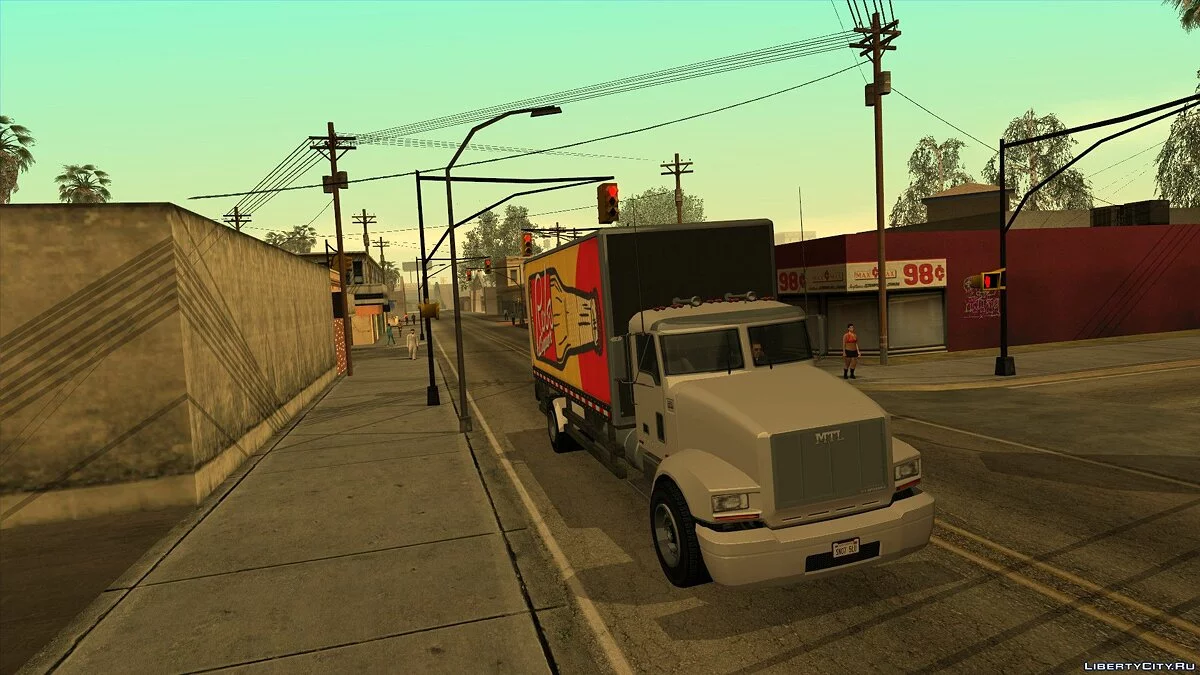 GTA 5 MTL Flatbed / GTA San Andreas