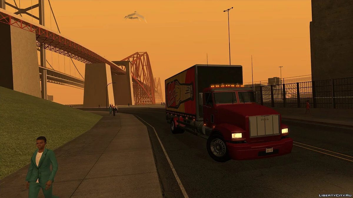 GTA 5 MTL Flatbed / GTA San Andreas