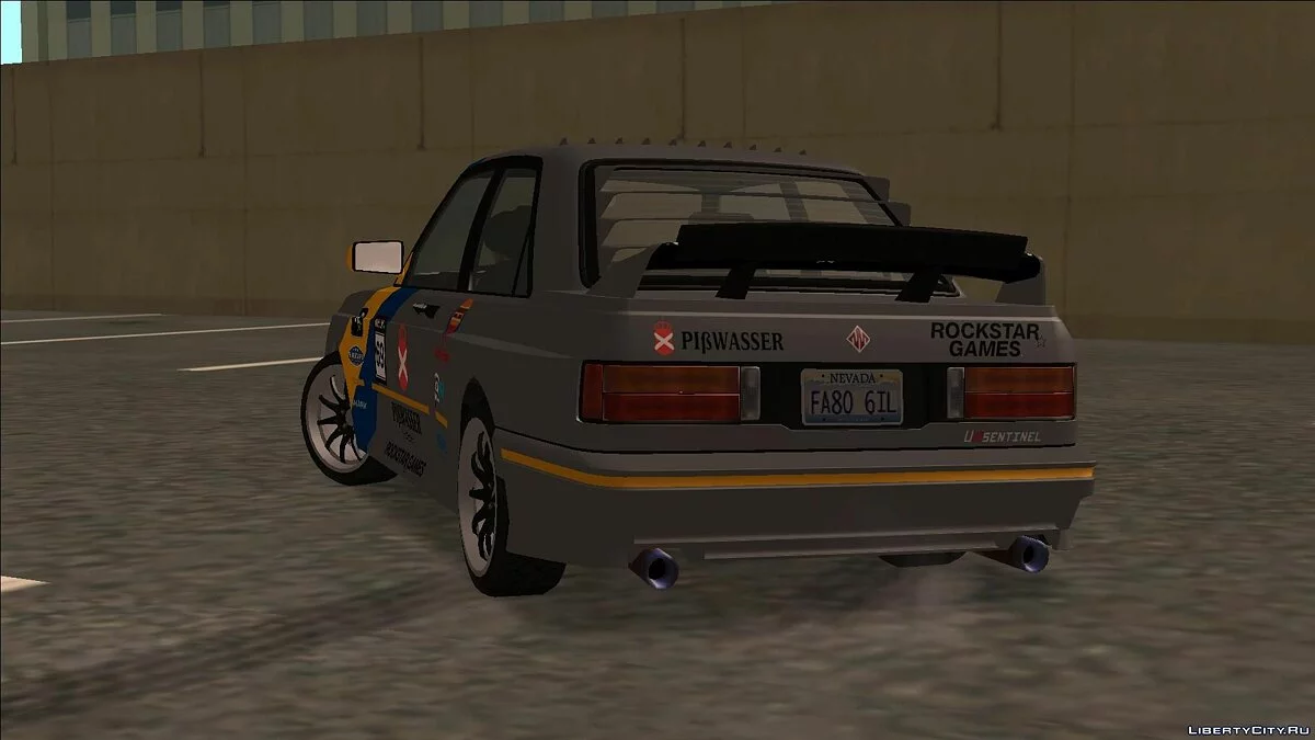 GTA V Ubermacht Sentinel Classic [Тюнінгований] / GTA San Andreas