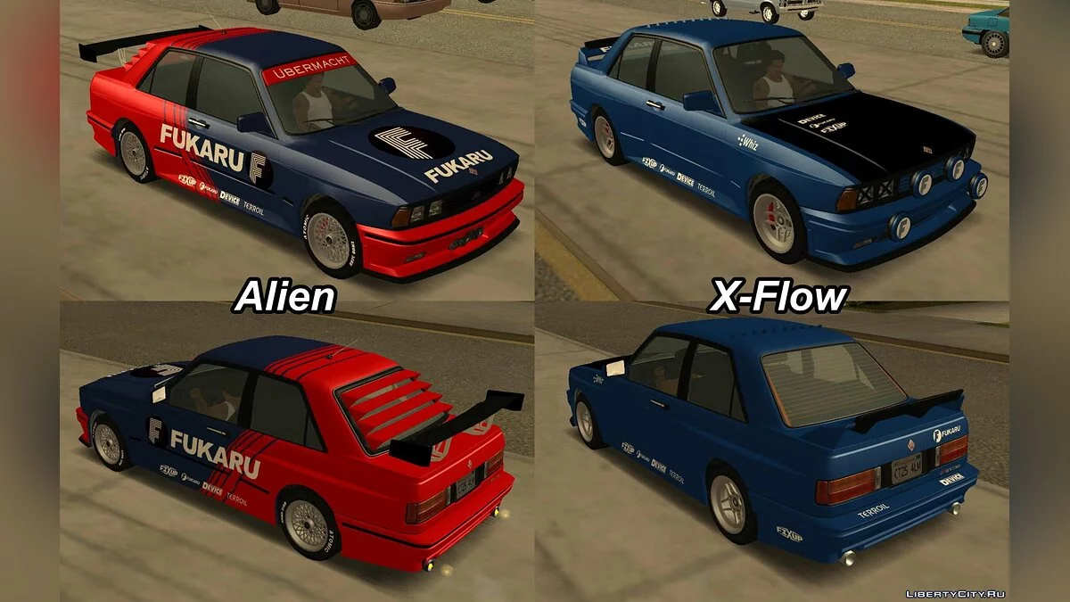 GTA V Ubermacht Sentinel Classic [Тюнінгований] / GTA San Andreas