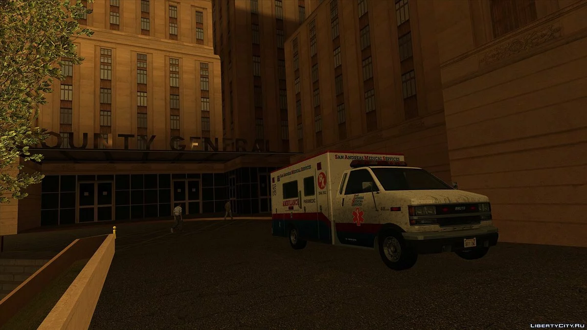 Brute Ambulance from GTA 5 / GTA San Andreas