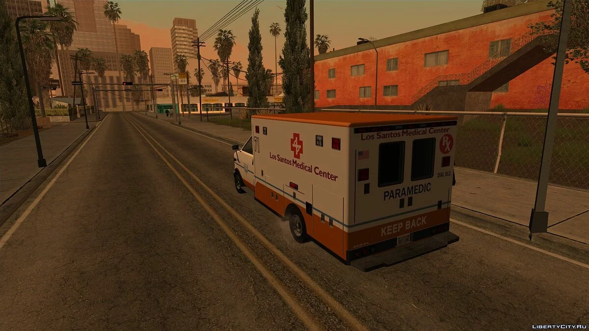 Brute Ambulance from GTA 5 / GTA San Andreas