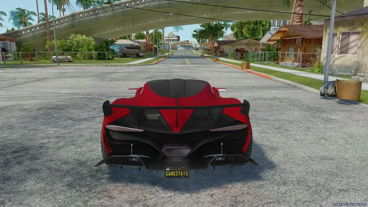 Overflod Tyrant з GTA 5 / GTA San Andreas