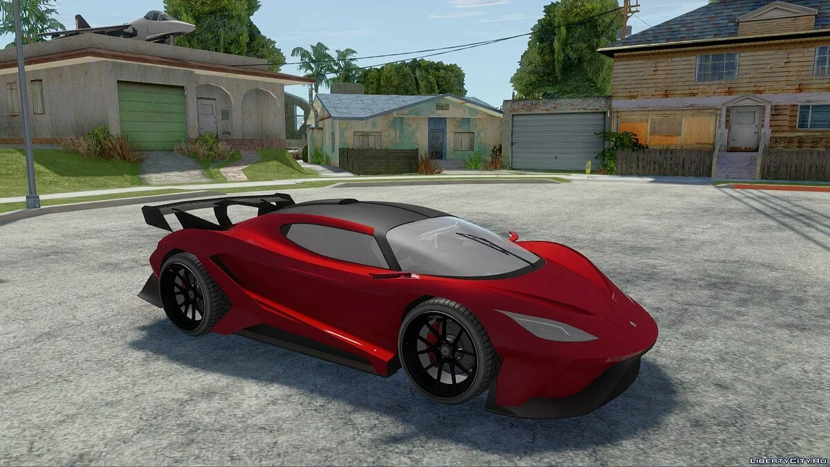 Overflod Tyrant з GTA 5 / GTA San Andreas