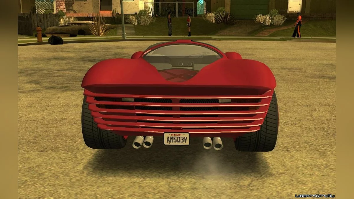 GTA 5-ar Lampadati Tigon Retro / GTA San Andreas