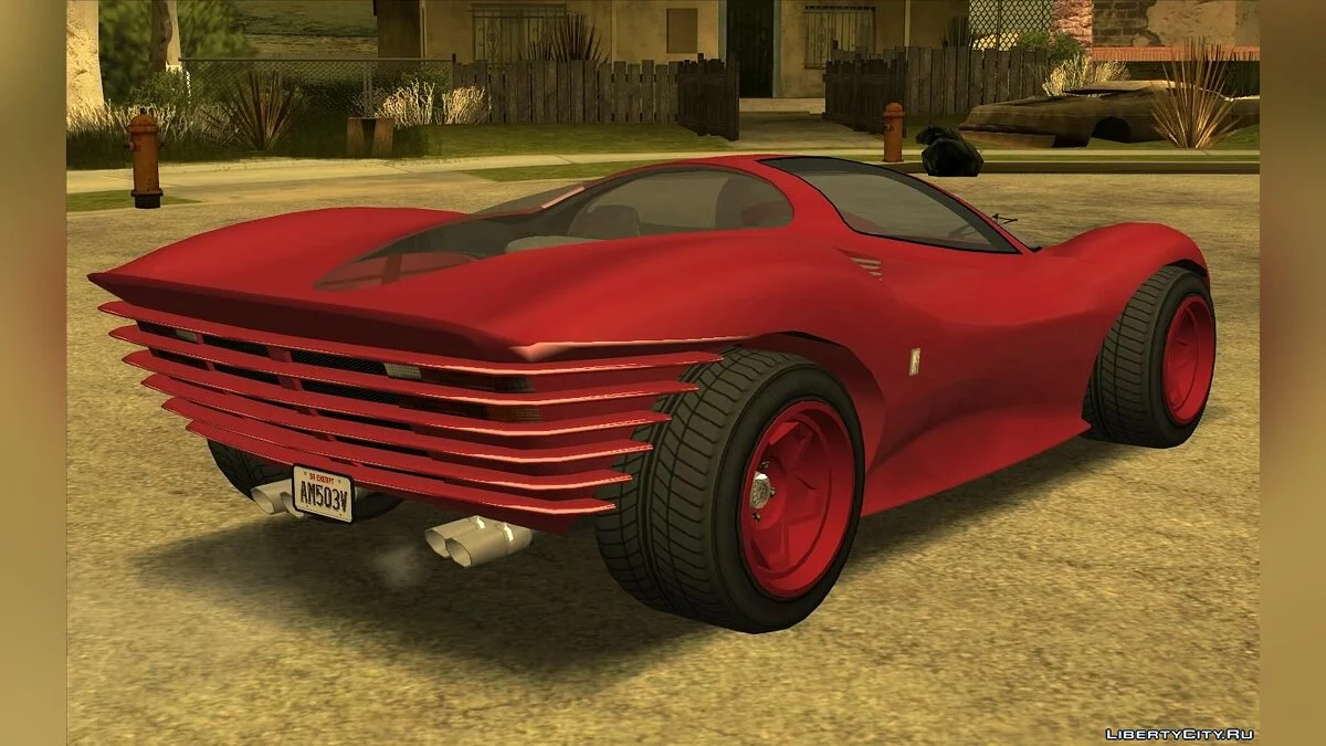 GTA 5-ar Lampadati Tigon Retro / GTA San Andreas
