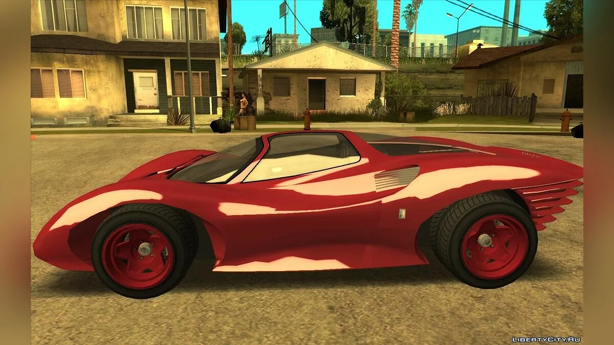 GTA 5-ar Lampadati Tigon Retro / GTA San Andreas