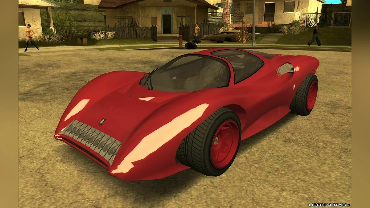 GTA 5-ar Lampadati Tigon Retro / GTA San Andreas