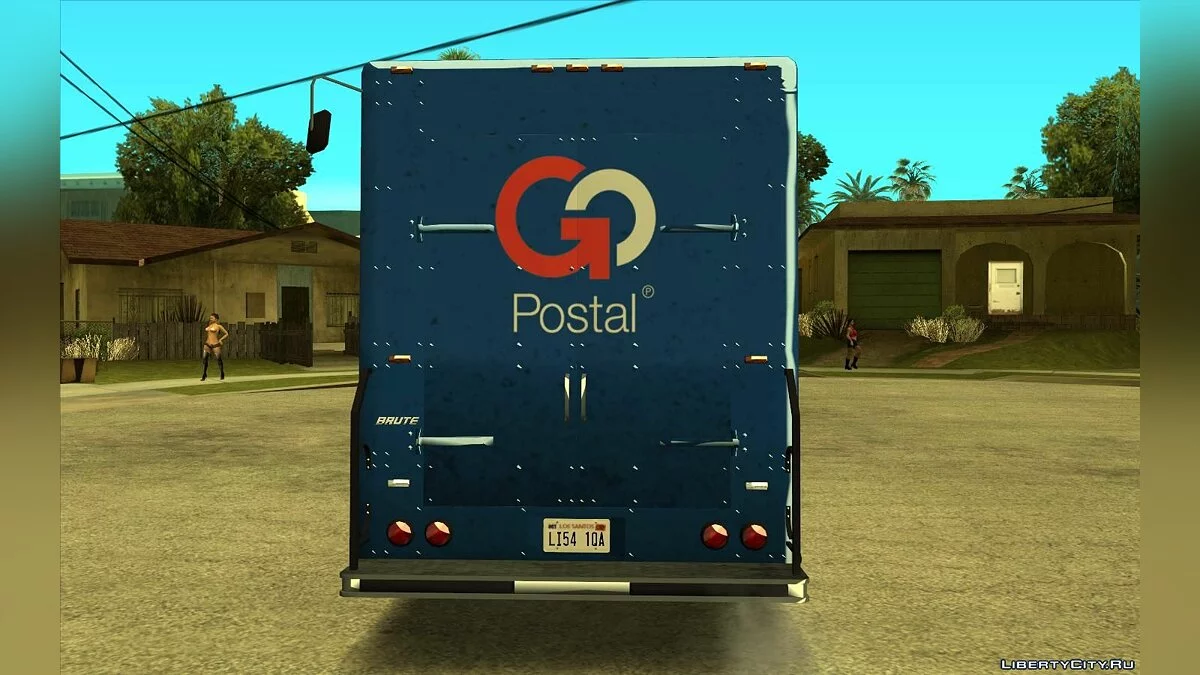 GTA 5 Brute Boxville [VehFuncs] / GTA San Andreas