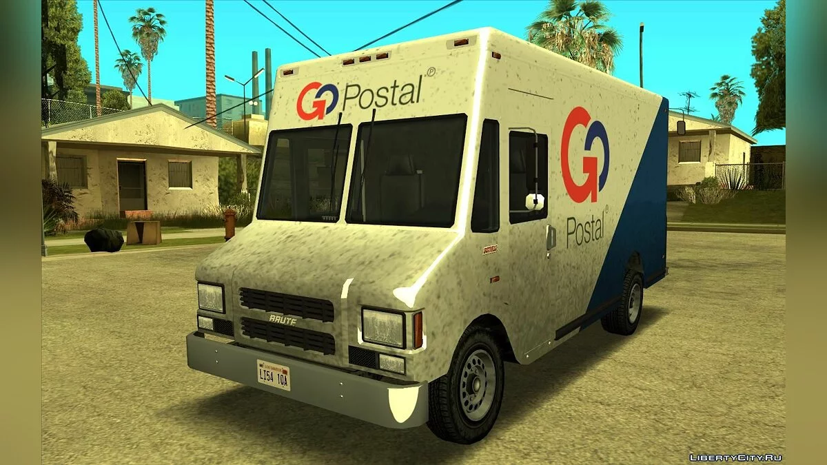 GTA 5 Brute Boxville [VehFuncs] / GTA San Andreas