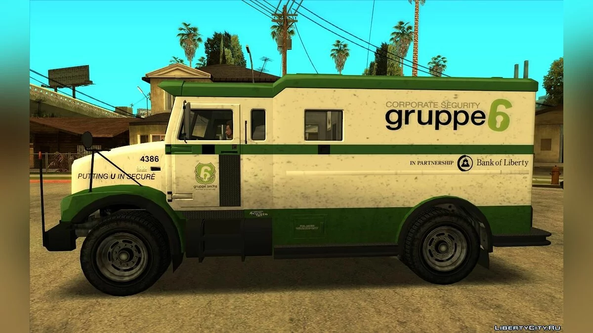 GTA 5 Brute Stockade / GTA San Andreas