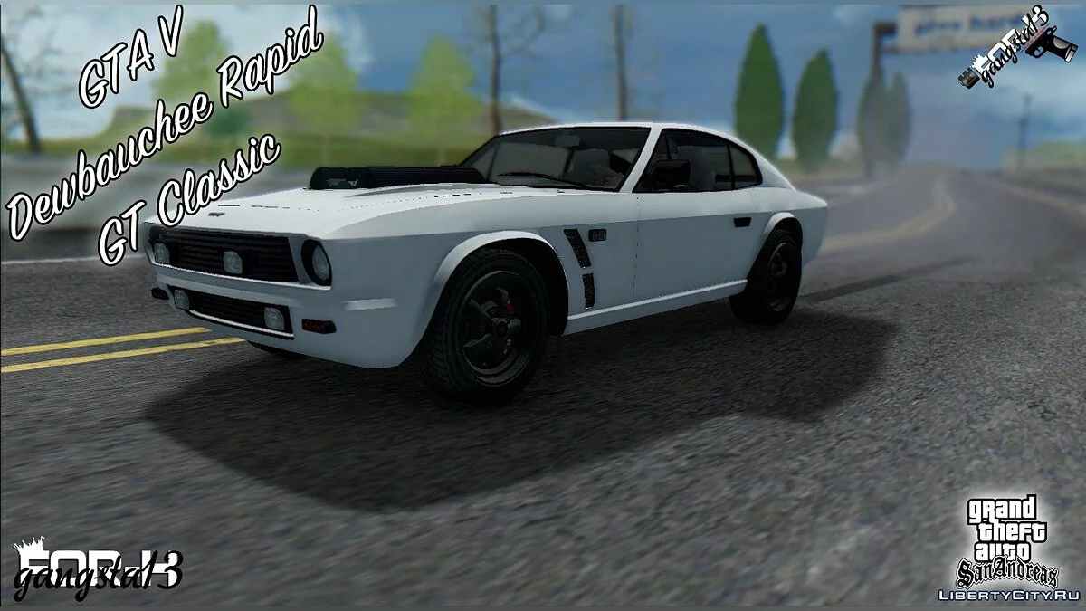 Dewbauchee Rapid GT Classic de GTA 5 / GTA San Andreas