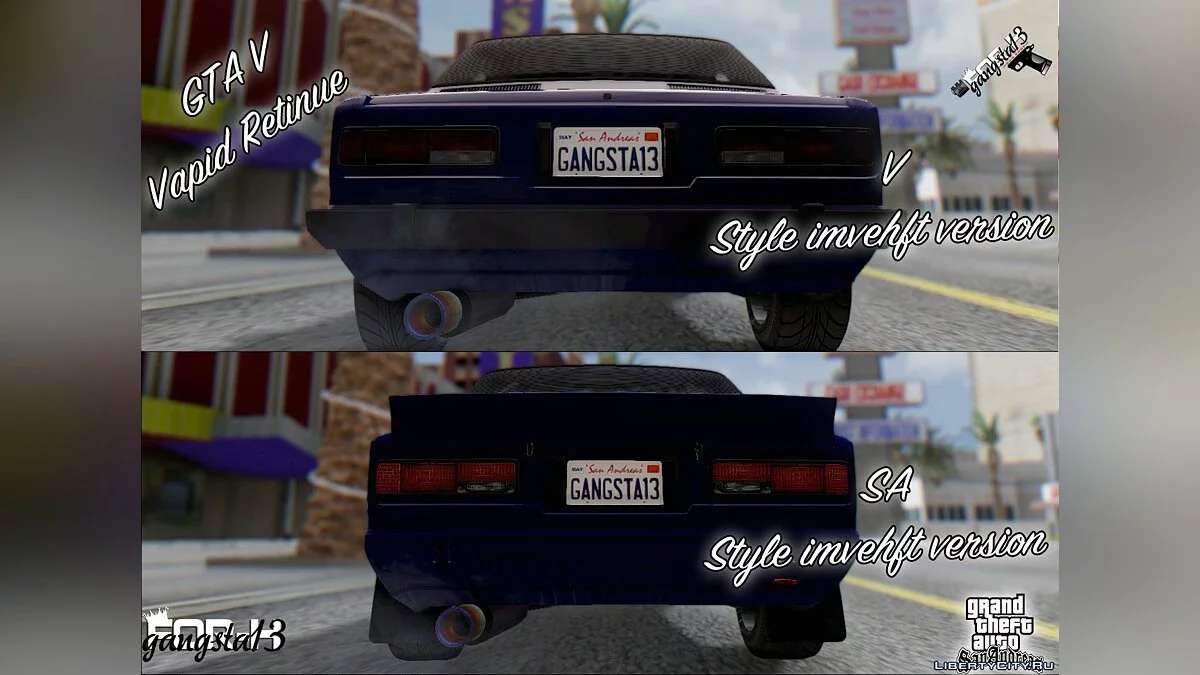 Vapid Retinue de GTA 5 / GTA San Andreas
