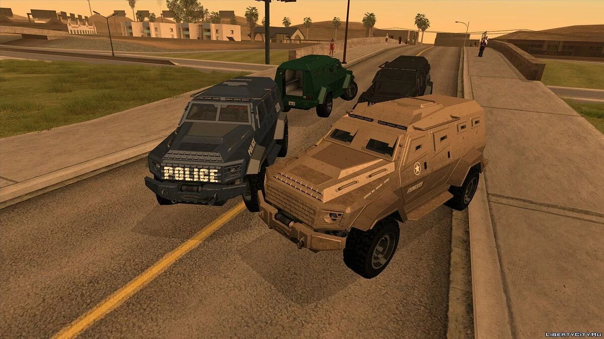 GTA 5 HVY Insurgent / GTA San Andreas