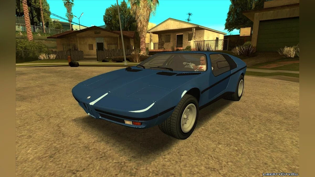 Ubermacht SC0 у стилі GTA 5 / GTA San Andreas