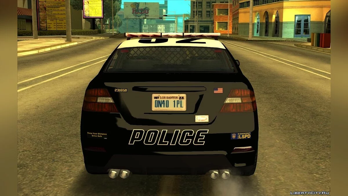 GTA 5 Vapid Interceptor / GTA San Andreas