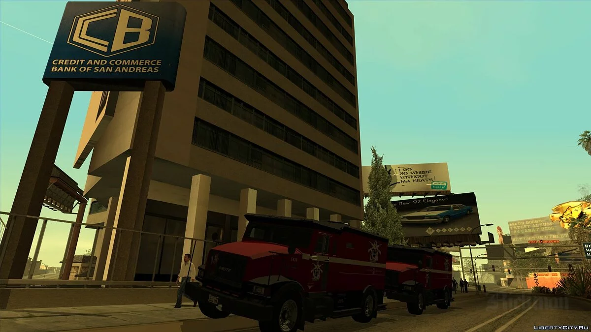GTA 5 Brute Stockade / GTA San Andreas