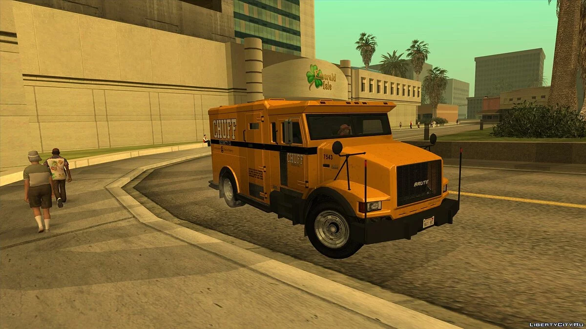 GTA 5 Brute Stockade / GTA San Andreas