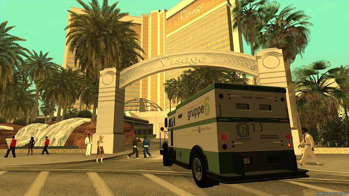 GTA 5 Brute Stockade / GTA San Andreas