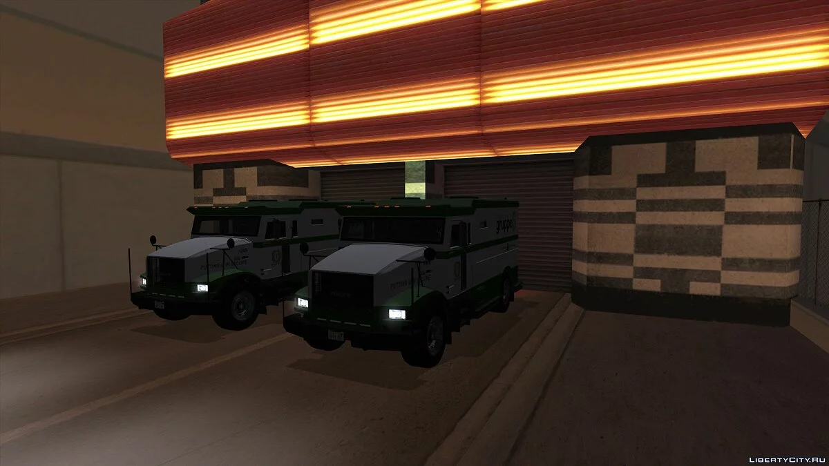 GTA 5 Brute Stockade / GTA San Andreas