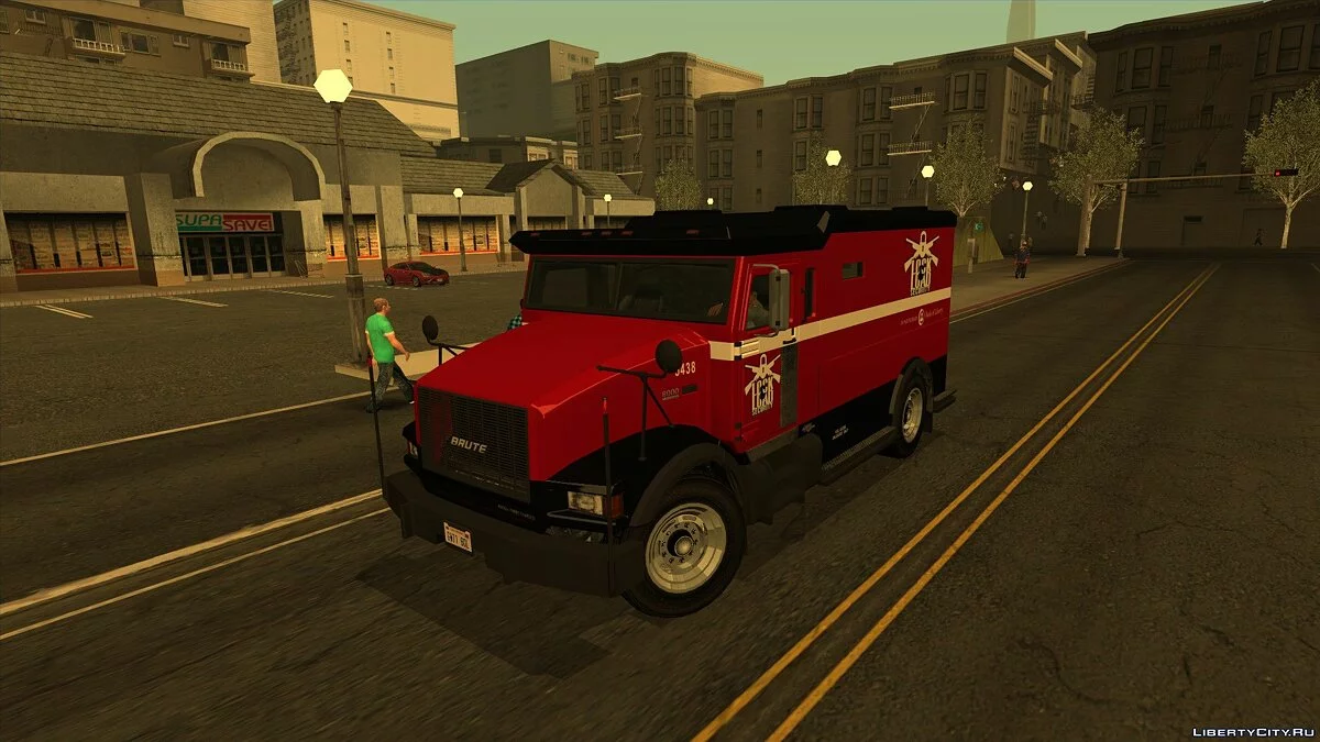 GTA 5 Brute Stockade / GTA San Andreas