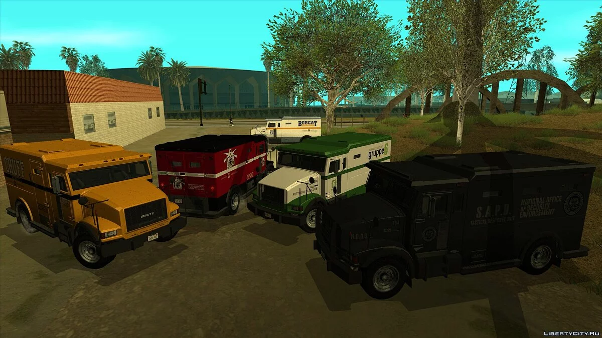 GTA 5 Brute Stockade / GTA San Andreas