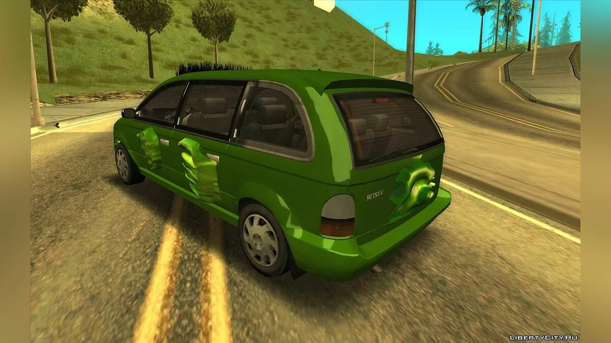 Блищить у стилі Халка / GTA San Andreas