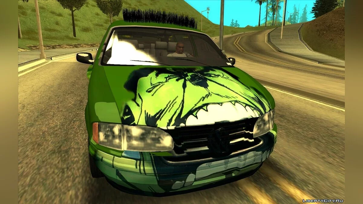 Блищить у стилі Халка / GTA San Andreas