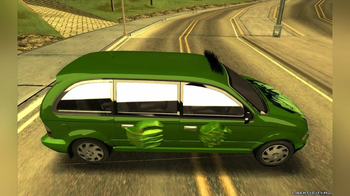 Блищить у стилі Халка / GTA San Andreas