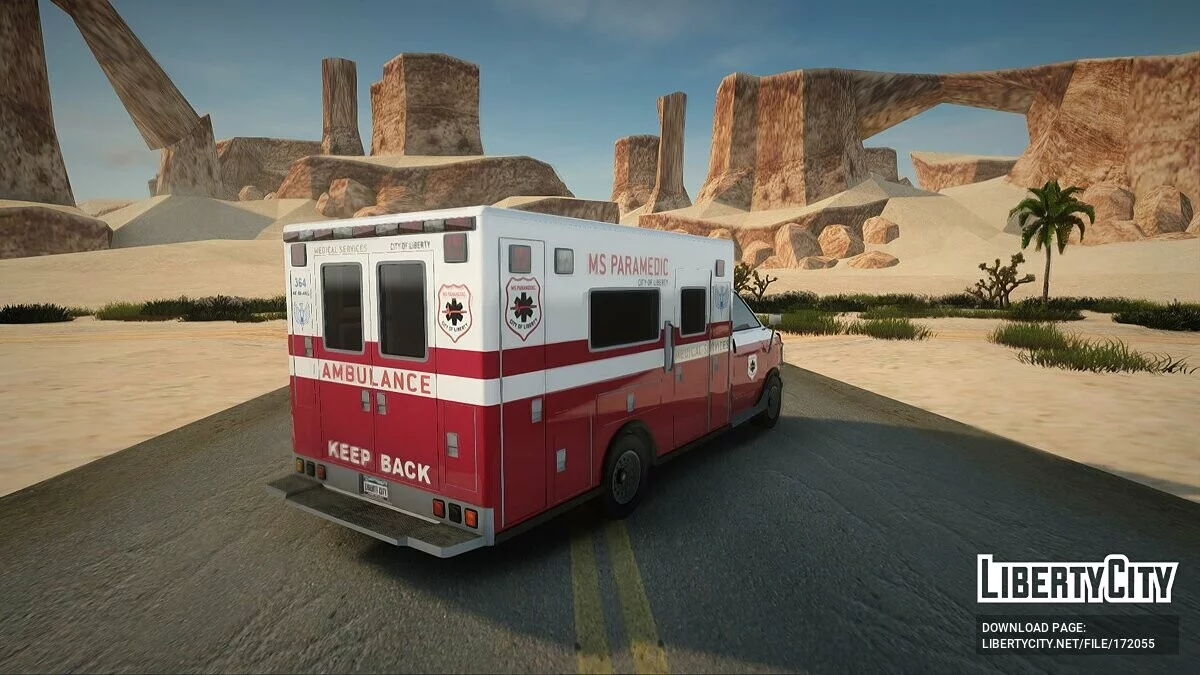 GTA 4 Brute Ambulance / GTA San Andreas