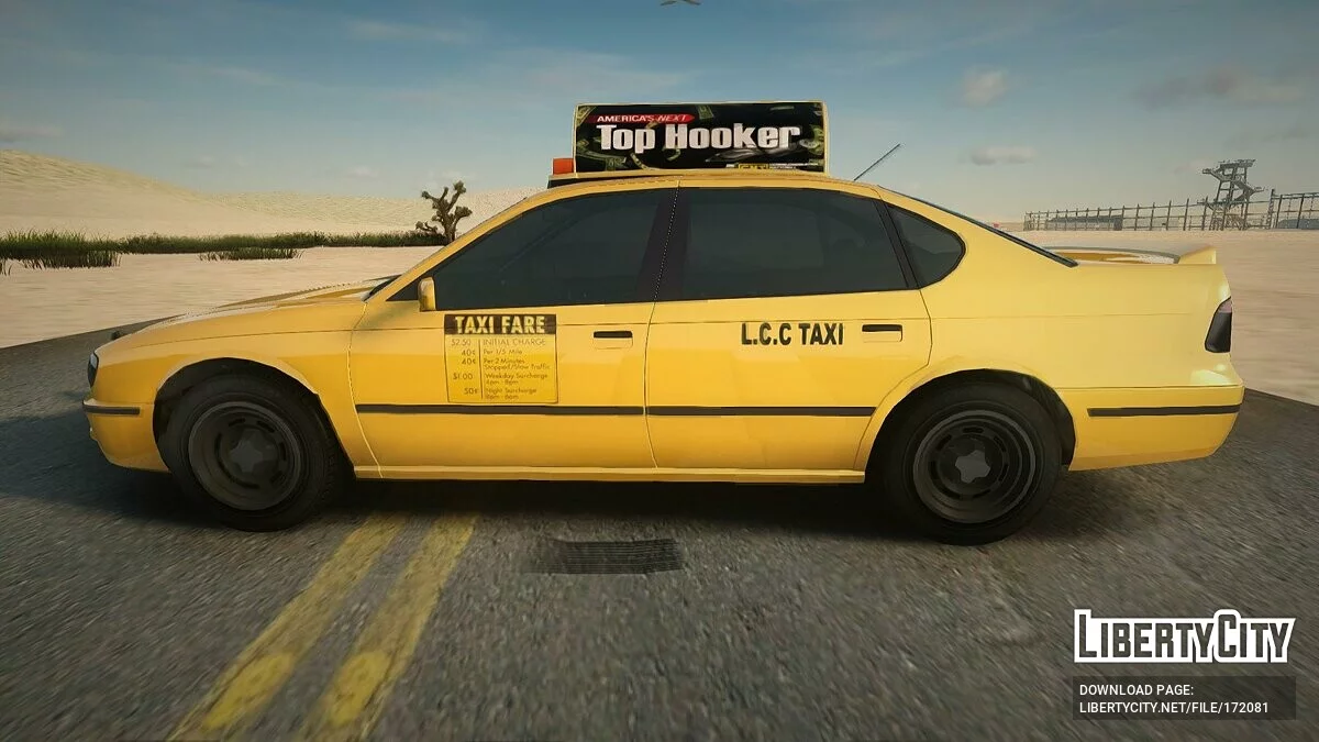 GTA 4 Declasse Merit Taxi / GTA San Andreas