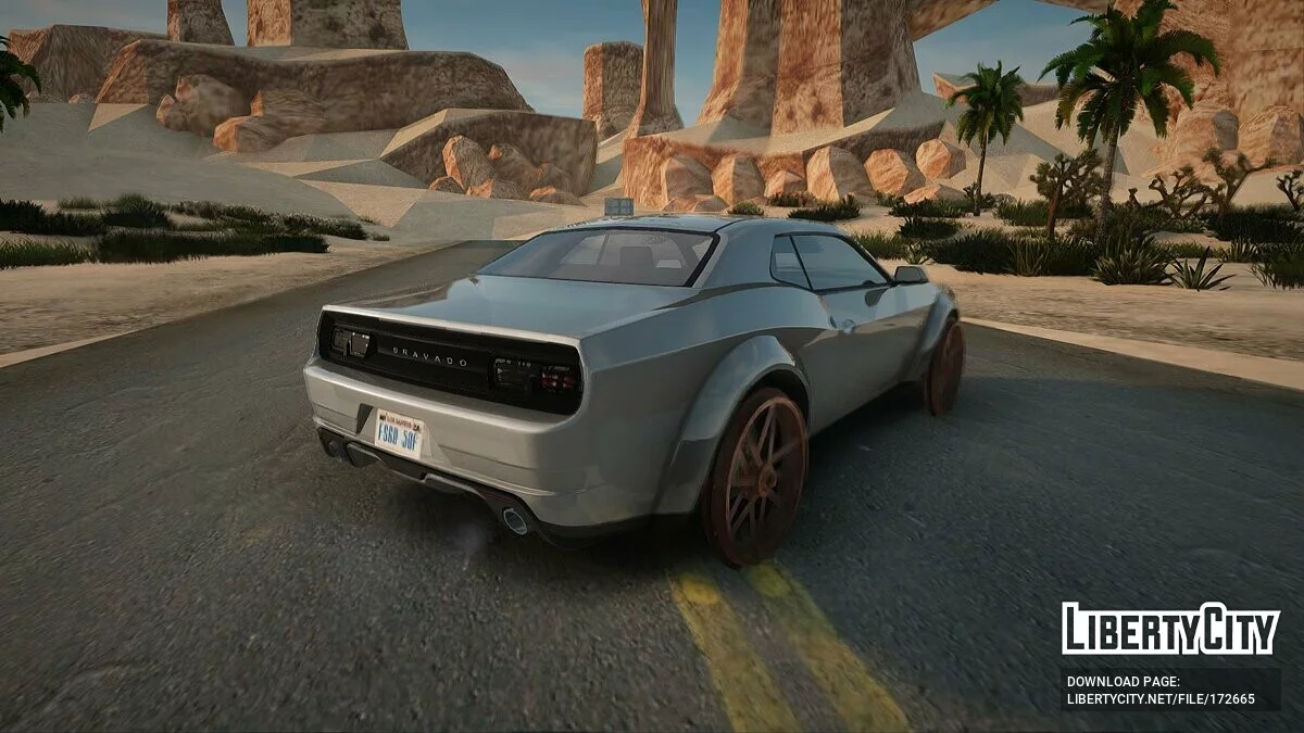 GTA 5-ar Bravado Gauntlet Hellfire Amish / GTA San Andreas