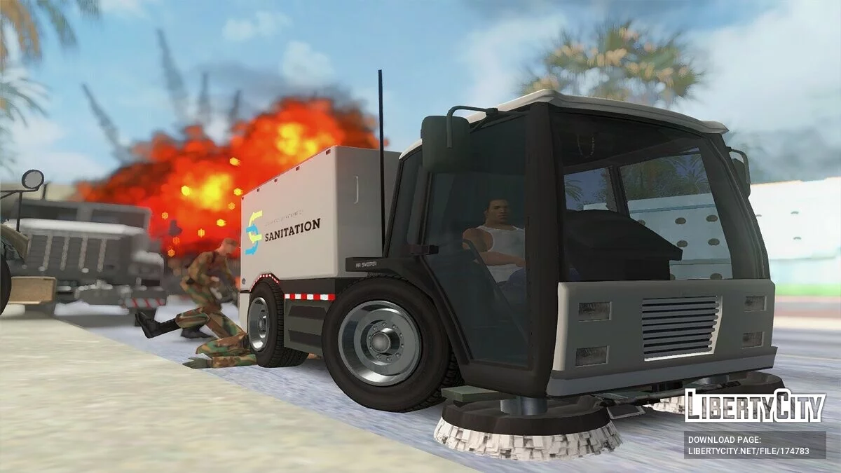 GTA 5 Jacksheepe Mr Sweeper / GTA San Andreas