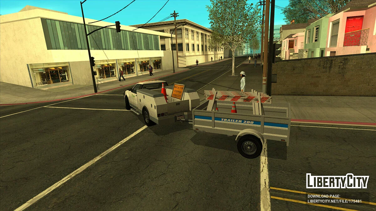 GTA 5 Vapid Utility Truck / GTA San Andreas