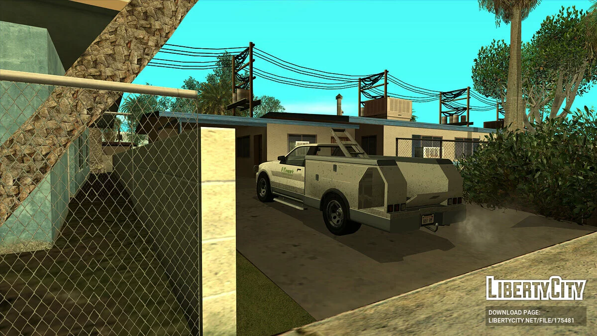 GTA 5 Vapid Utility Truck / GTA San Andreas