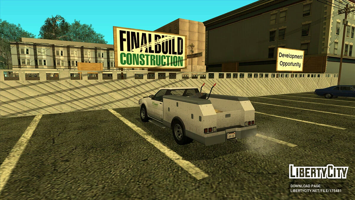 GTA 5 Vapid Utility Truck / GTA San Andreas