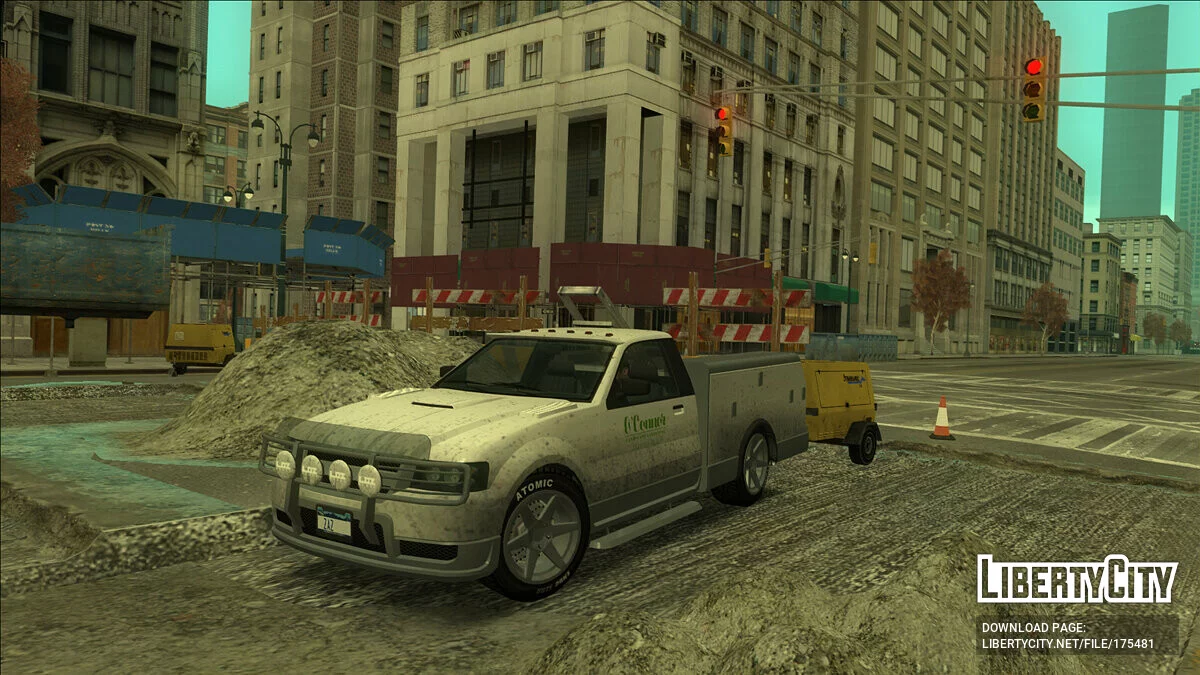GTA 5 Vapid Utility Truck / GTA San Andreas