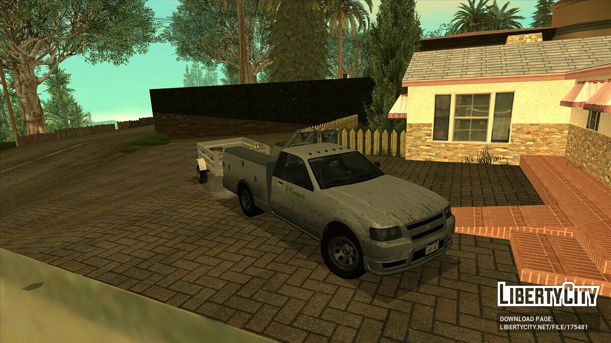 GTA 5 Vapid Utility Truck / GTA San Andreas